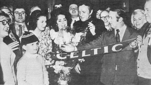 Elizabeth Taylor, Richard Burton, and Pat Connelly